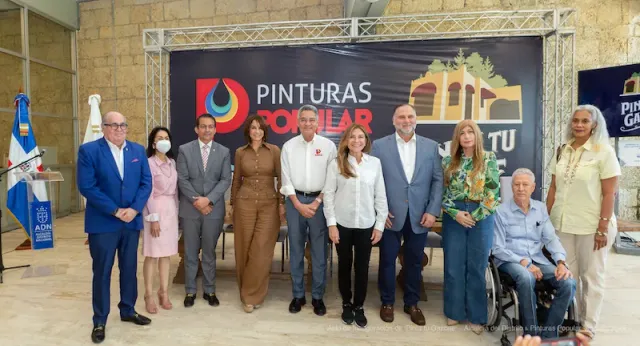 ADN y Pinturas Popular anuncian proyecto Pinta tu Gazcue