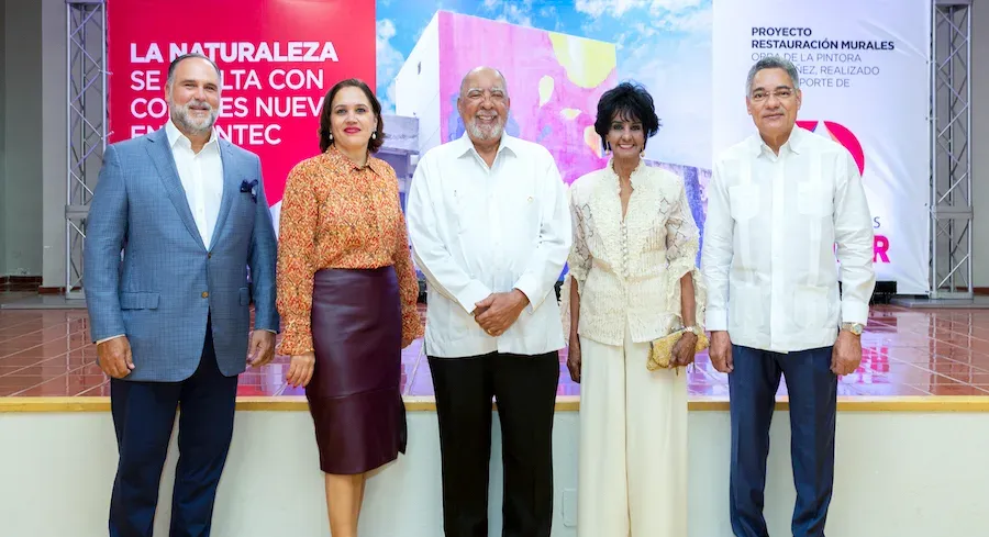 Pinturas Popular realiza donativo para restauración de murales de INTEC